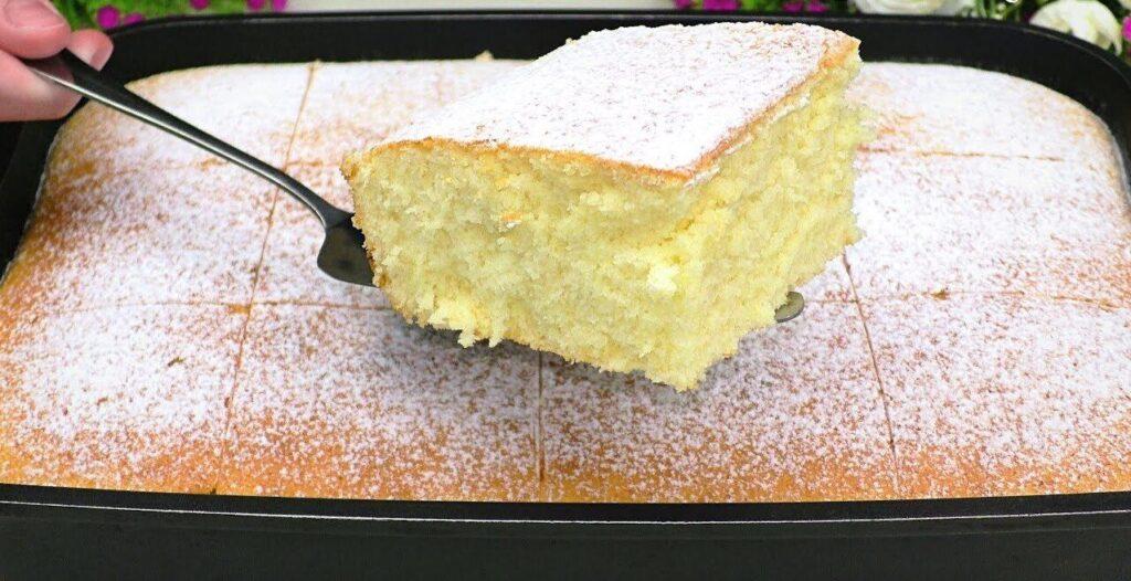 Heißer Milchkuchen