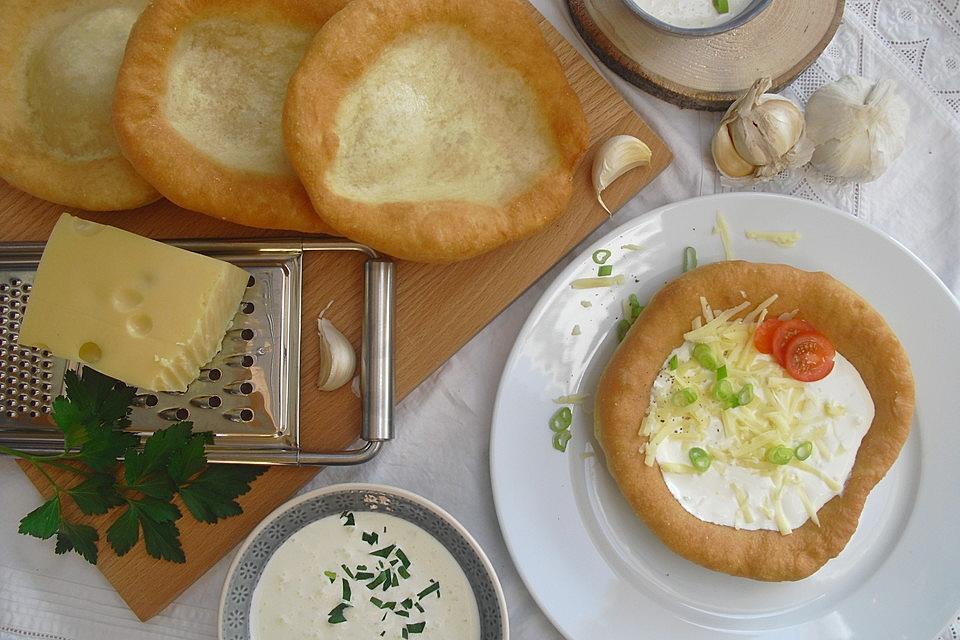Ungarische Langos, das beste Rezept