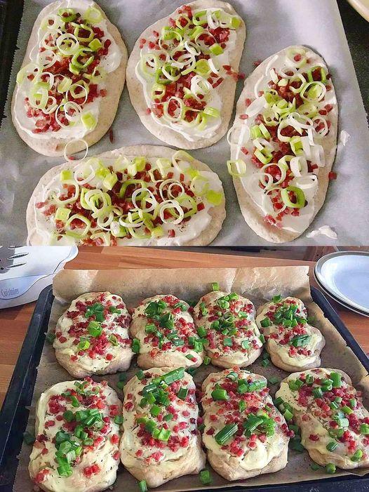 Rahmfladen mit Suchtfaktor in 30 Minuten gebacken