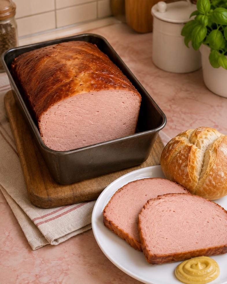 Hausgemachter Fleischkäse